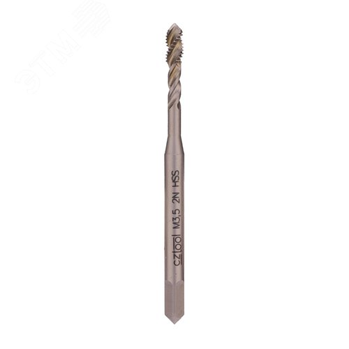 Изображение товара Метчик винтовой машинный М3,5х0,6 DIN371 HSS (шт)