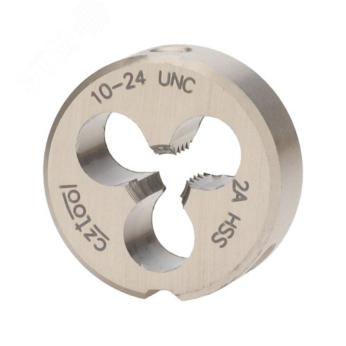 Изображение товара Плашка дюймовая UNC №10-24 HSS DIN22568 2A 20x7мм (шт)