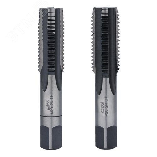 Изображение товара Набор левых метчиков 2шт М20х2,5 115CrV3 (комплект)