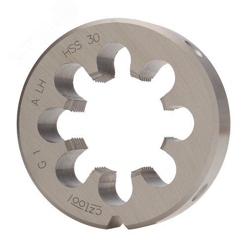 Изображение товара "Плашка трубная левая G 1,0""-11 HSS DIN24231A 65x18мм " (шт)