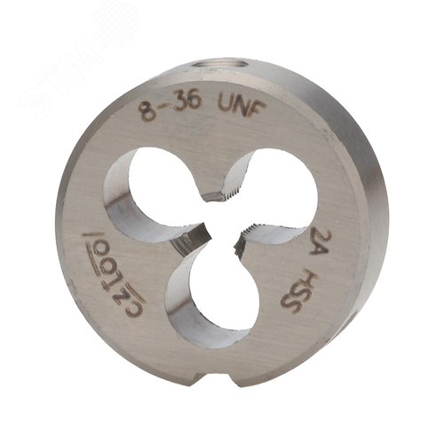 Изображение товара Плашка дюймовая UNF №8-36 HSS DIN22568 2A 20x7мм (шт)