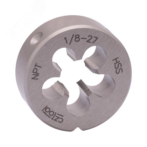 Изображение товара "Плашка коническая NPT 1/8""-27 HSS DIN24230 30x11мм " (шт)