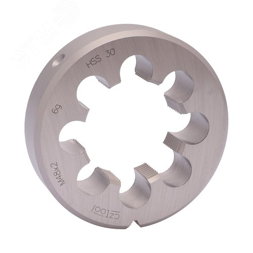 Изображение товара Плашка М48х2,0 HSS DIN22568 6g 90х22мм (шт)