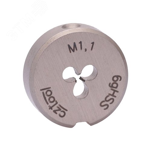 Изображение товара Плашка М1,1х0,25 HSS DIN22568 6g 16х5мм (шт)