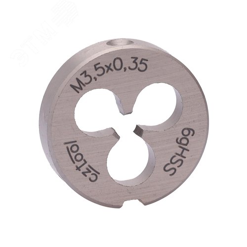 Изображение товара Плашка М3,5х0,35 HSS DIN22568 6g 20х5мм (шт)