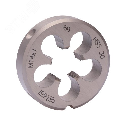 Изображение товара Плашка М14х1,0 HSS DIN22568 6g 38х10мм (шт)