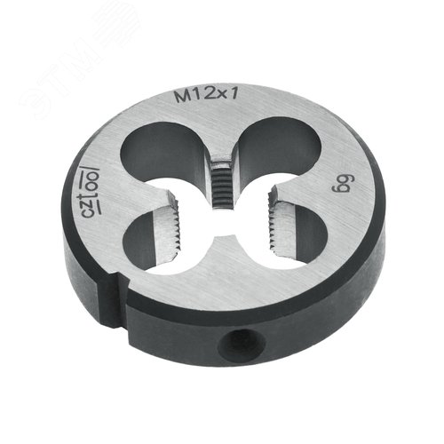 Изображение товара Плашка М12х1,0 115CrV3 DIN22568 6g 38х10мм (шт)