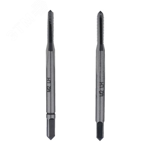 Изображение товара Набор левых метчиков 2шт М2х0,4 115CrV3 (комплект)