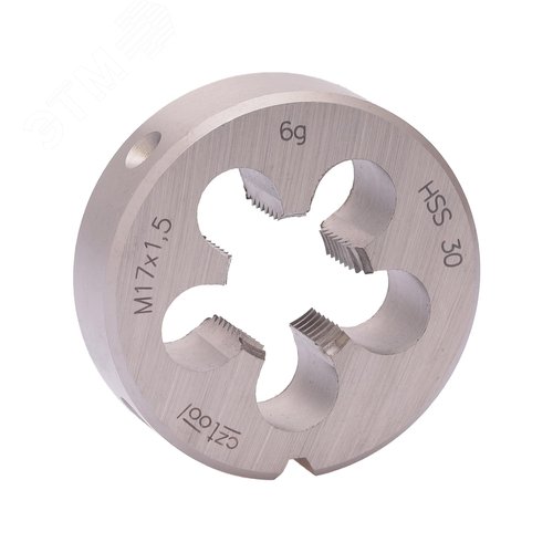 Изображение товара Плашка М17х1,5 HSS DIN22568 6g 45х14мм (шт)