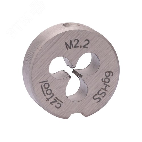 Изображение товара Плашка М2,2х0,45 HSS DIN22568 6g 16х5мм (шт)