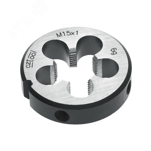 Изображение товара Плашка М15х1,0 115CrV3 DIN22568 6g 38х10мм (шт)