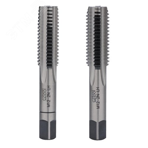 Изображение товара Набор левых метчиков 2шт М12х1,75 115CrV3 (шт)