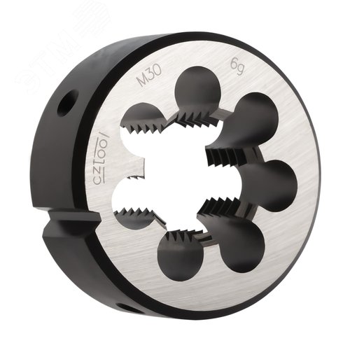 Изображение товара Плашка М30х3,5 115CrV3 DIN22568 6g 65х25мм (шт)