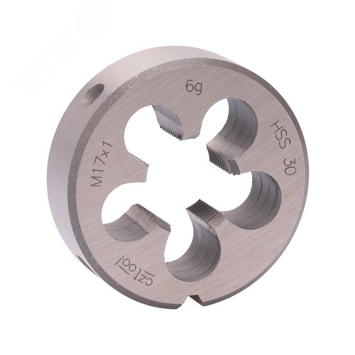 Изображение товара Плашка М17х1,0 HSS DIN22568 6g 45х14мм (шт)