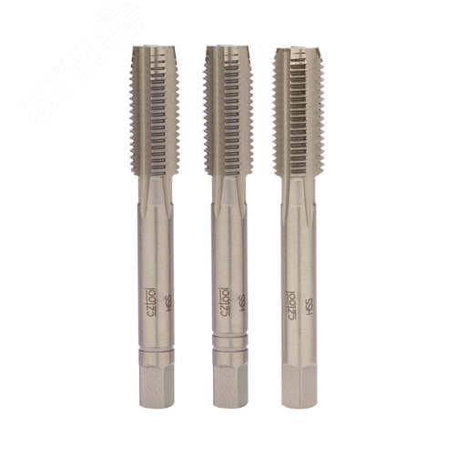 Изображение товара "Набор метчиков 3шт BSW 5/16""-18 HSS" (комплект)