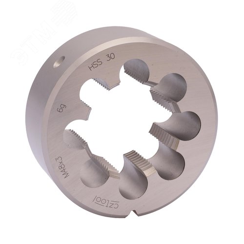 Изображение товара Плашка М48х3,0 HSS DIN22568 6g 90х36мм (шт)