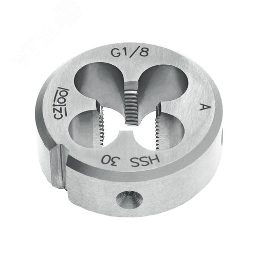 Изображение товара "Плашка трубная G 1/8""-28 HSS DIN24231A 30x11мм " (шт)