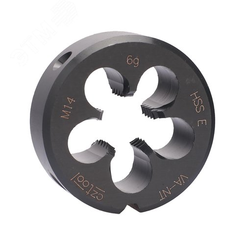 Изображение товара Плашка М14х2,0 HSSE-VA-NT DIN22568 6g 38х14мм (шт)