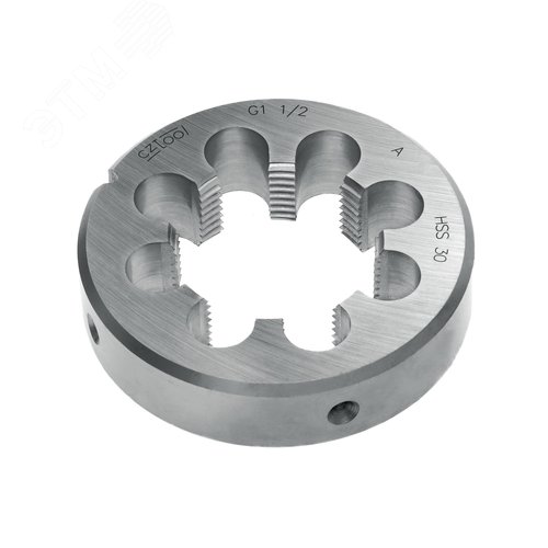 Изображение товара "Плашка трубная G 1,1/2""-11 HSS DIN24231A 90x22мм " (шт)