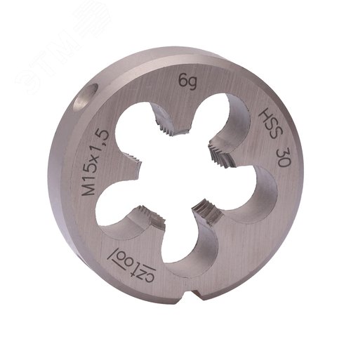 Изображение товара Плашка М15х1,5 HSS DIN22568 6g 38х10мм (шт)