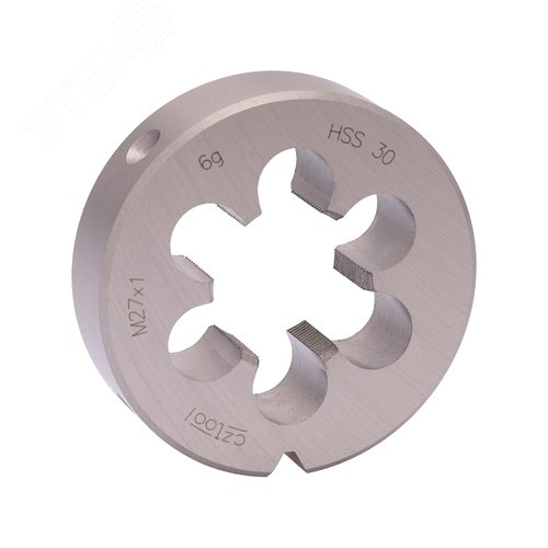 Изображение товара Плашка М27х1,0 HSS DIN22568 6g 65х18мм (шт)