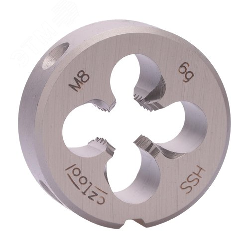 Изображение товара Плашка М8х1,25 HSS DIN22568 6g 25х9мм (шт)