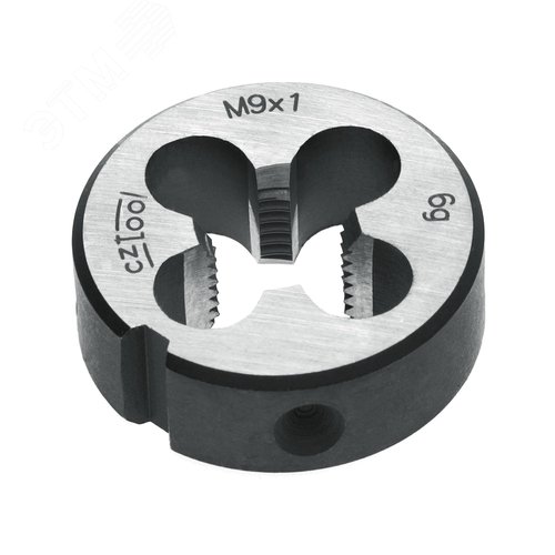 Изображение товара Плашка М9х1,0 115CrV3 DIN22568 6g 25х9мм (шт)