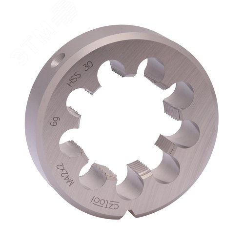 Изображение товара Плашка М42х2,0 HSS DIN22568 6g 75х20мм (шт)