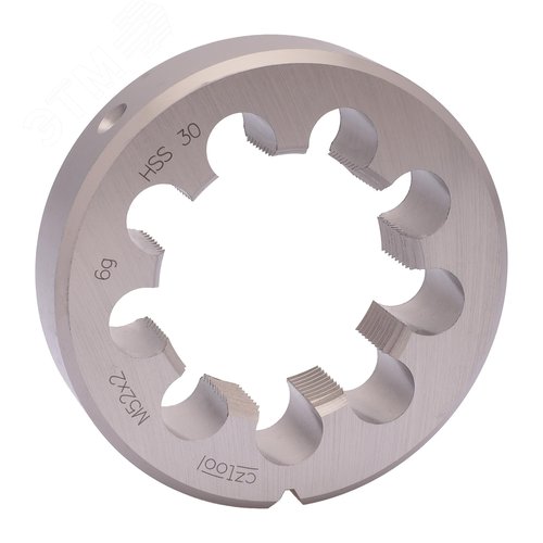 Изображение товара Плашка М52х2,0 HSS DIN22568 6g 90х22мм (шт)