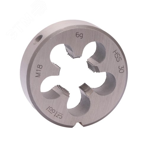 Изображение товара Плашка М18х2,5 HSS DIN22568 6g 45х18мм (шт)