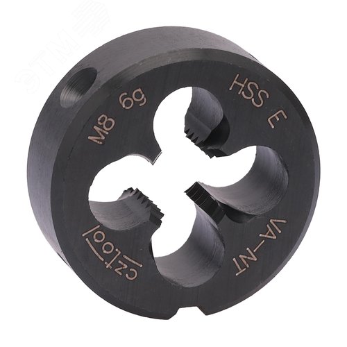 Изображение товара Плашка М8х1,25 HSSE-VA-NT DIN22568 6g 25х9мм (шт)