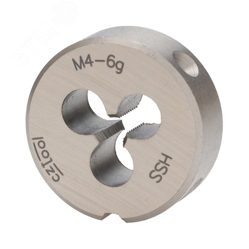 Изображение товара Плашка М4х0,7 HSS PN8/3225 6g 25х9мм (шт)