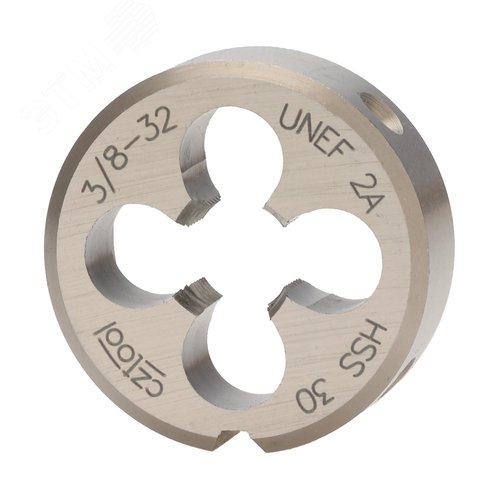 Изображение товара "Плашка дюймовая UNEF 3/8""-32 HSS DIN22568 2A 30x11мм " (шт)
