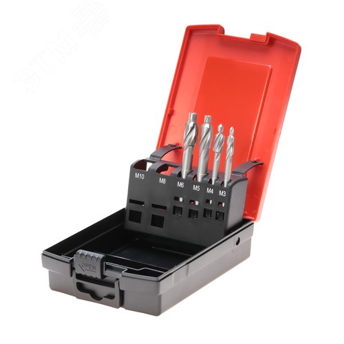 Изображение товара Набор цековок М3-M6 DIN1866 ZV3 HSS 4шт (набор)