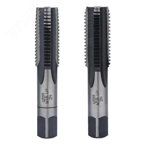 Изображение товара Набор левых метчиков 2шт М18х2,5 115CrV3 (комплект)