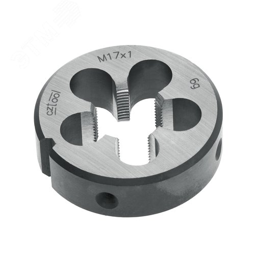 Изображение товара Плашка М17х1,0 115CrV3 DIN22568 6g 45х14мм (шт)