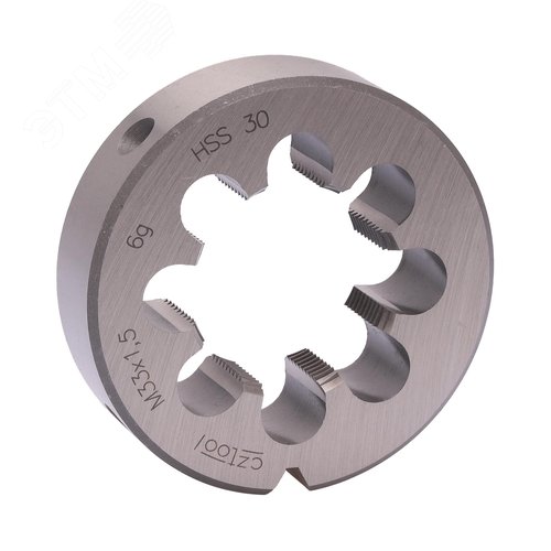 Изображение товара Плашка М33х1,5 HSS DIN22568 6g 65х18мм (шт)