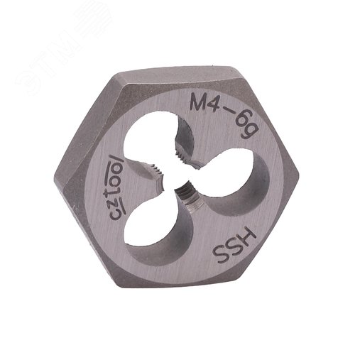 Изображение товара Плашка М4х0,7 HSS DIN 382 6g 18х5мм (шт)