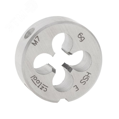 Изображение товара Плашка М7х1,0 HSSE DIN22568 6g 25х9мм (шт)