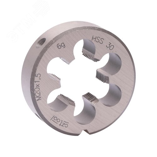 Изображение товара Плашка М20х1,5 HSS DIN22568 6g 45х14мм (шт)