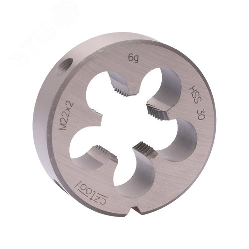 Изображение товара Плашка М22х2,0 HSS DIN22568 6g 55х16мм (шт)
