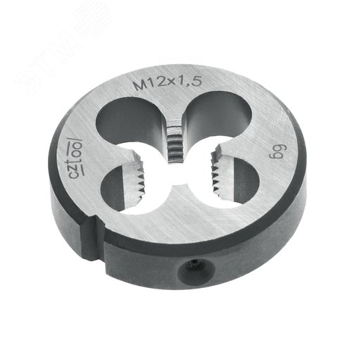 Изображение товара Плашка М12х1,5 115CrV3 DIN22568 6g 38х10мм (шт)