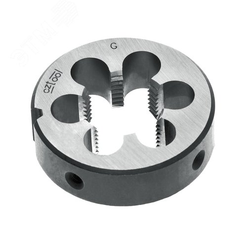 Изображение товара "Плашка трубная G 1,1/2""-11 115CrV3 DIN24231A 90x22мм " (шт)