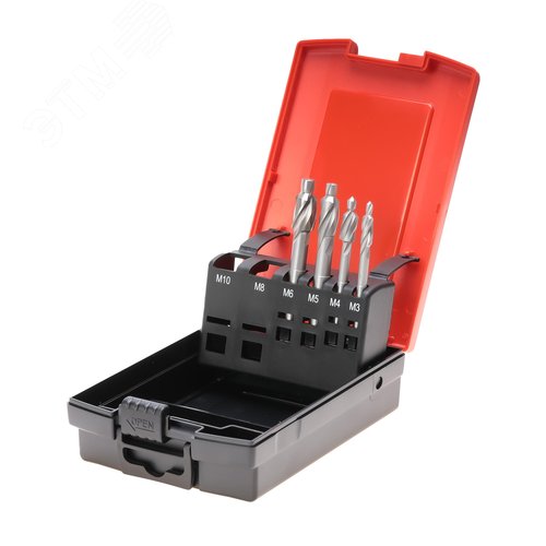 Изображение товара Набор цековок М3-M6 DIN1866 ZV3 HSS 4шт (набор)