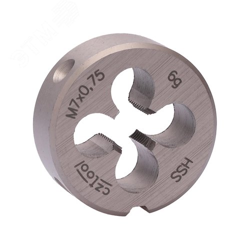 Изображение товара Плашка М7х0,75 HSS DIN22568 6g 25х9мм (шт)