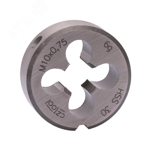 Изображение товара Плашка М10х0,75 HSS DIN22568 6g 30х11мм (шт)