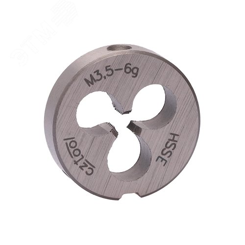 Изображение товара Плашка М3,5х0,6 HSSE DIN22568 6g 20х5мм (шт)