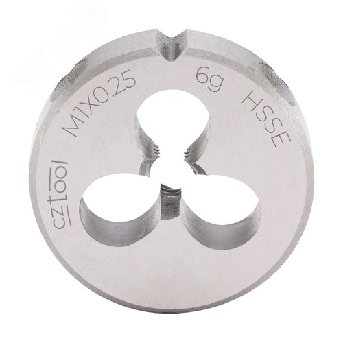 Изображение товара Плашка М1х0,25 HSSE DIN22568 6g 16х5мм (шт)