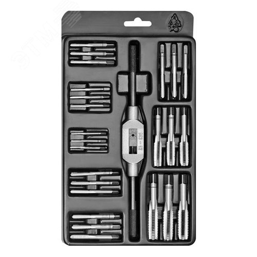 Изображение товара Набор метчиков M3-M12 115CrV3 CSN223010 25пр (набор)