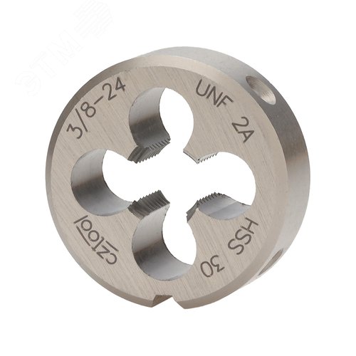 Изображение товара "Плашка дюймовая UNF 3/8""-24 HSS DIN22568 2A 30x11мм " (шт)